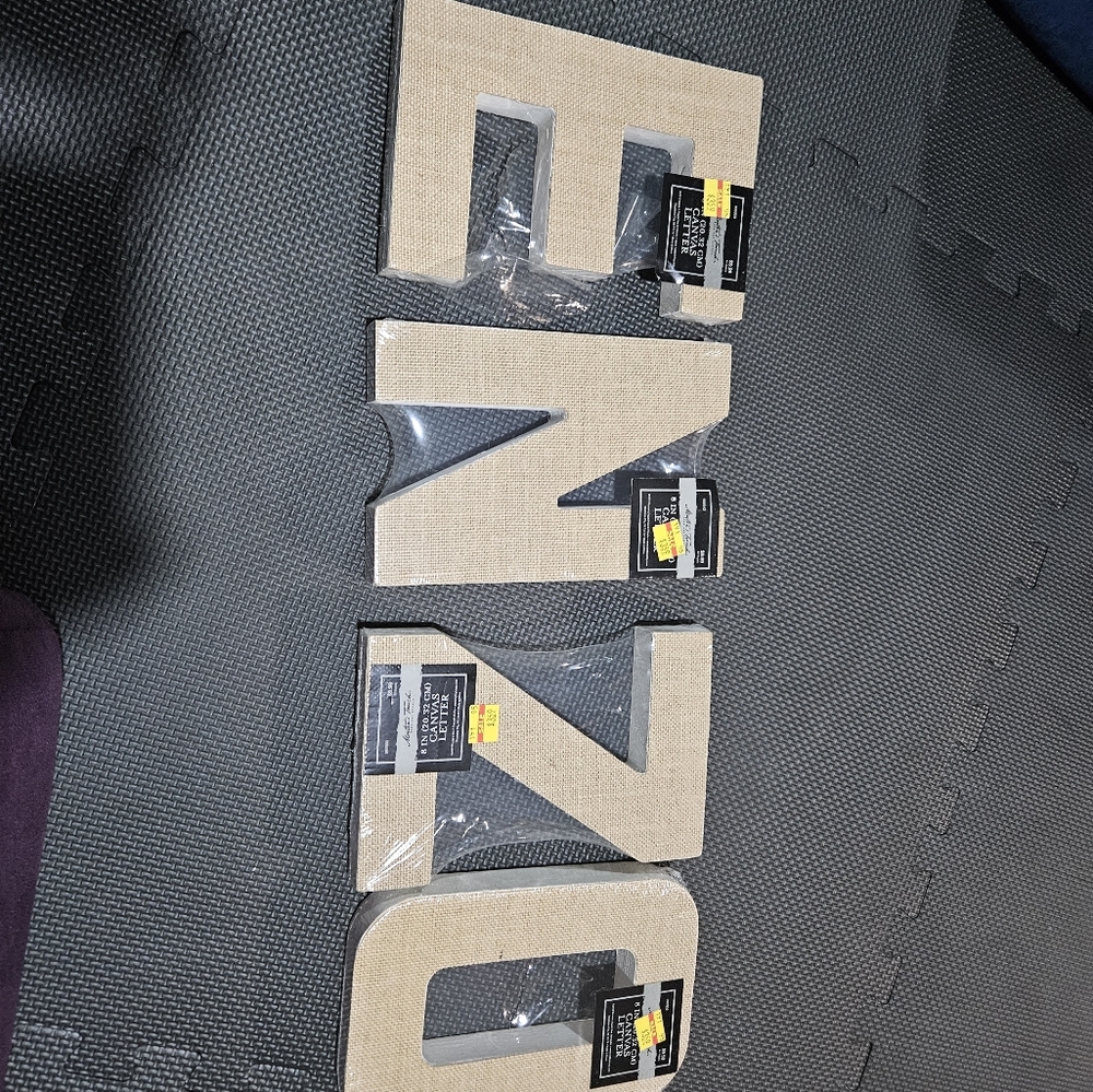 name letters for wall.